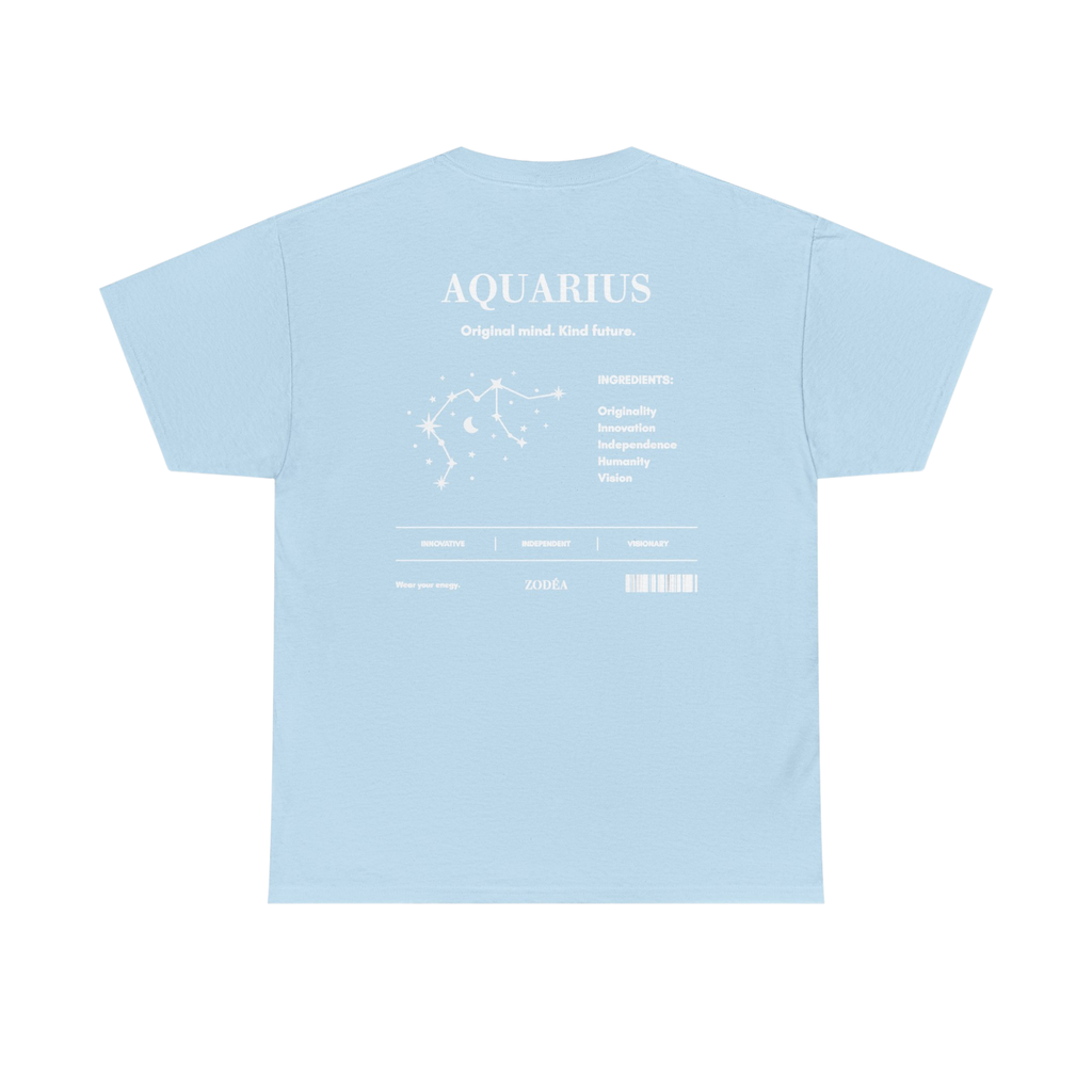Aquarius Constellation Zodiac Tee