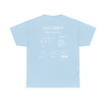 Aquarius Constellation Zodiac Tee