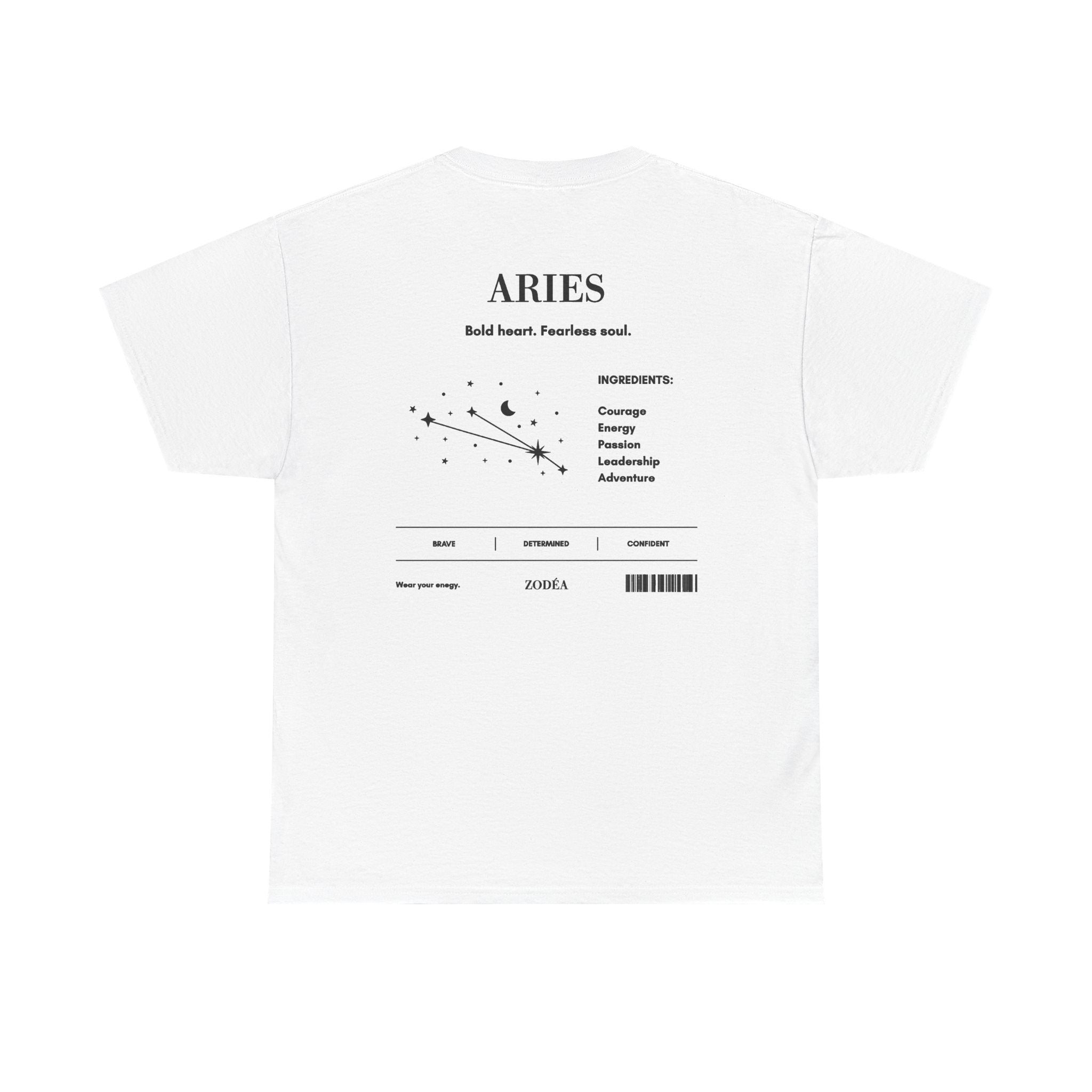 Camiseta del Zodíaco Constelación de Aries