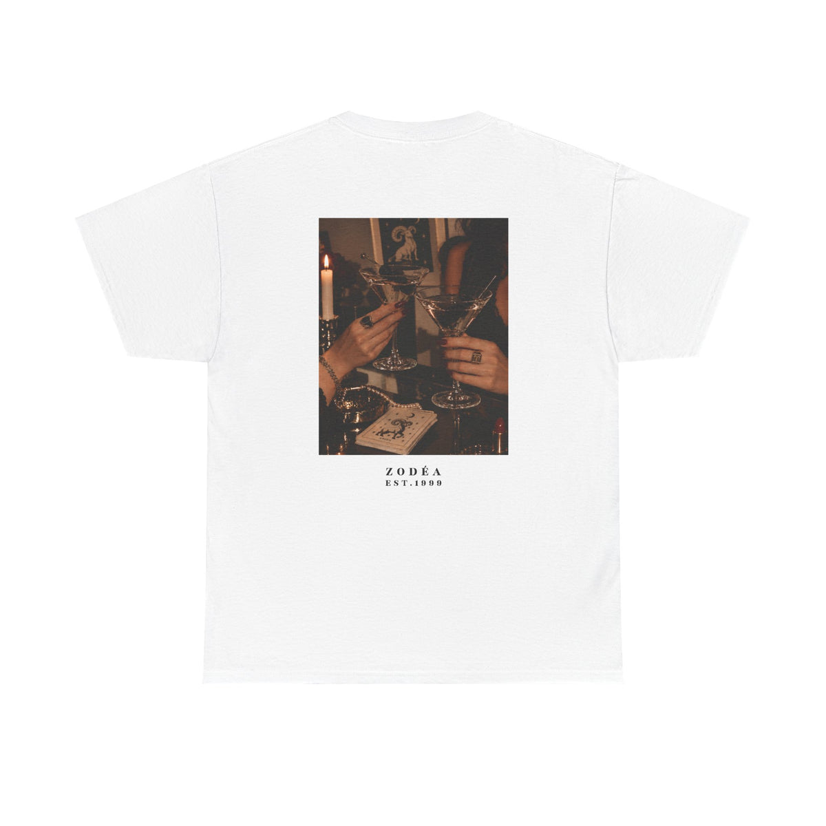 Aries Vintage Cocktail Photo Tee