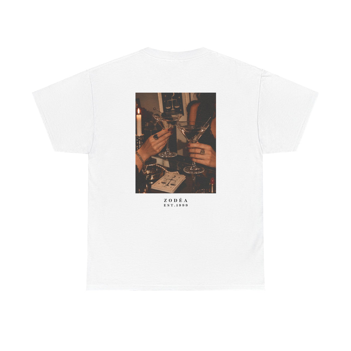 Libra Vintage Cocktail Photo Tee