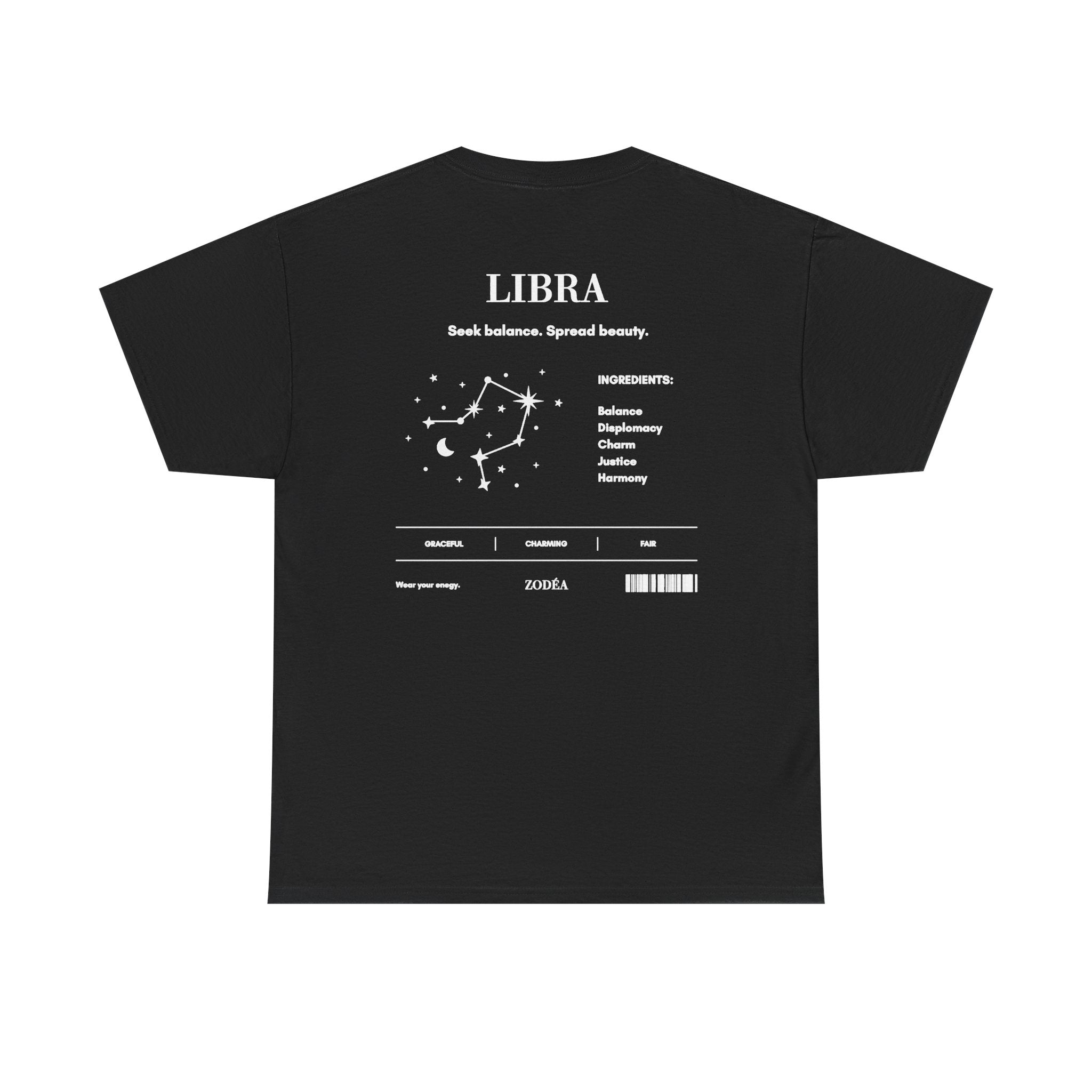 Camiseta del Zodiaco Constelación Libra