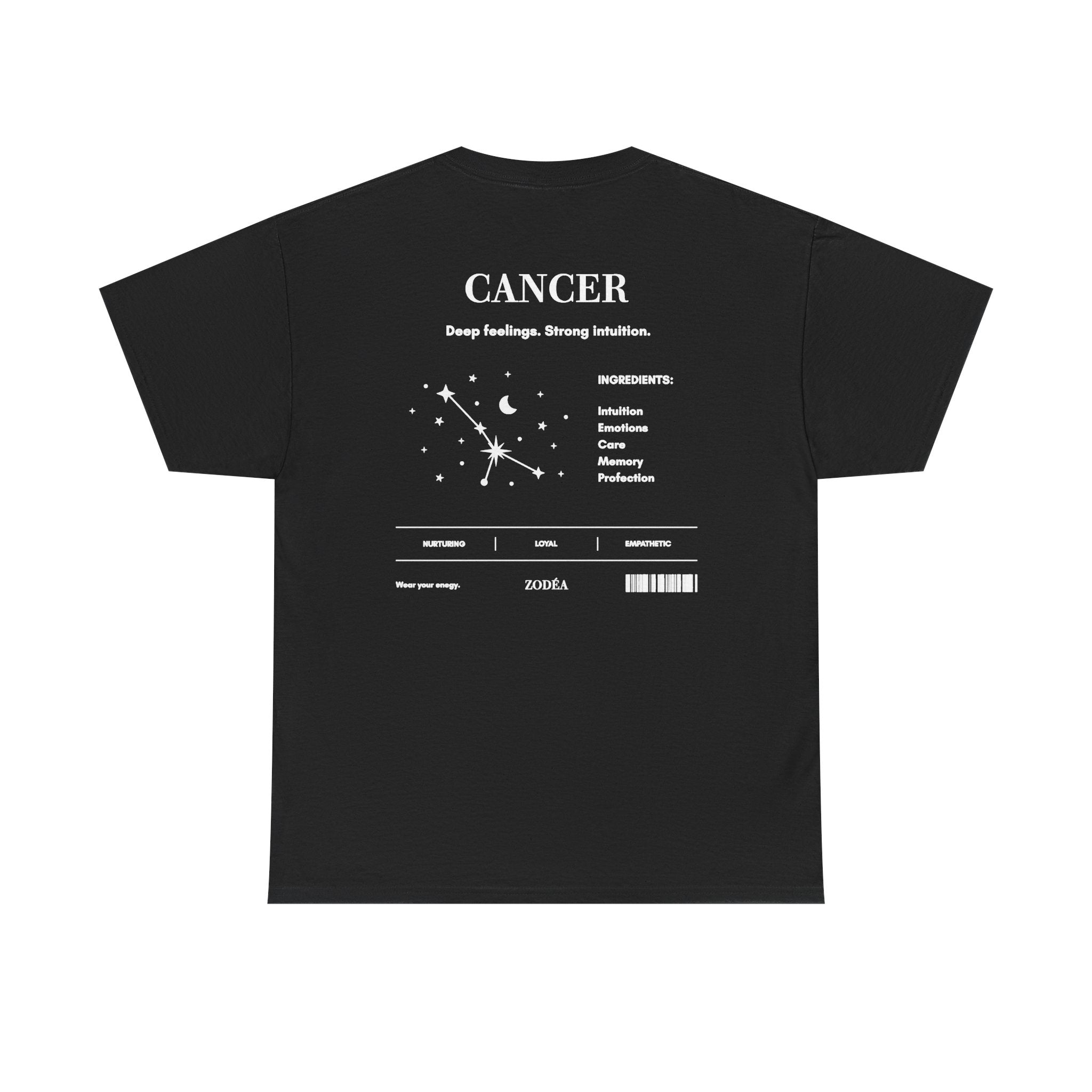 Camiseta del Zodíaco Constelación Cáncer