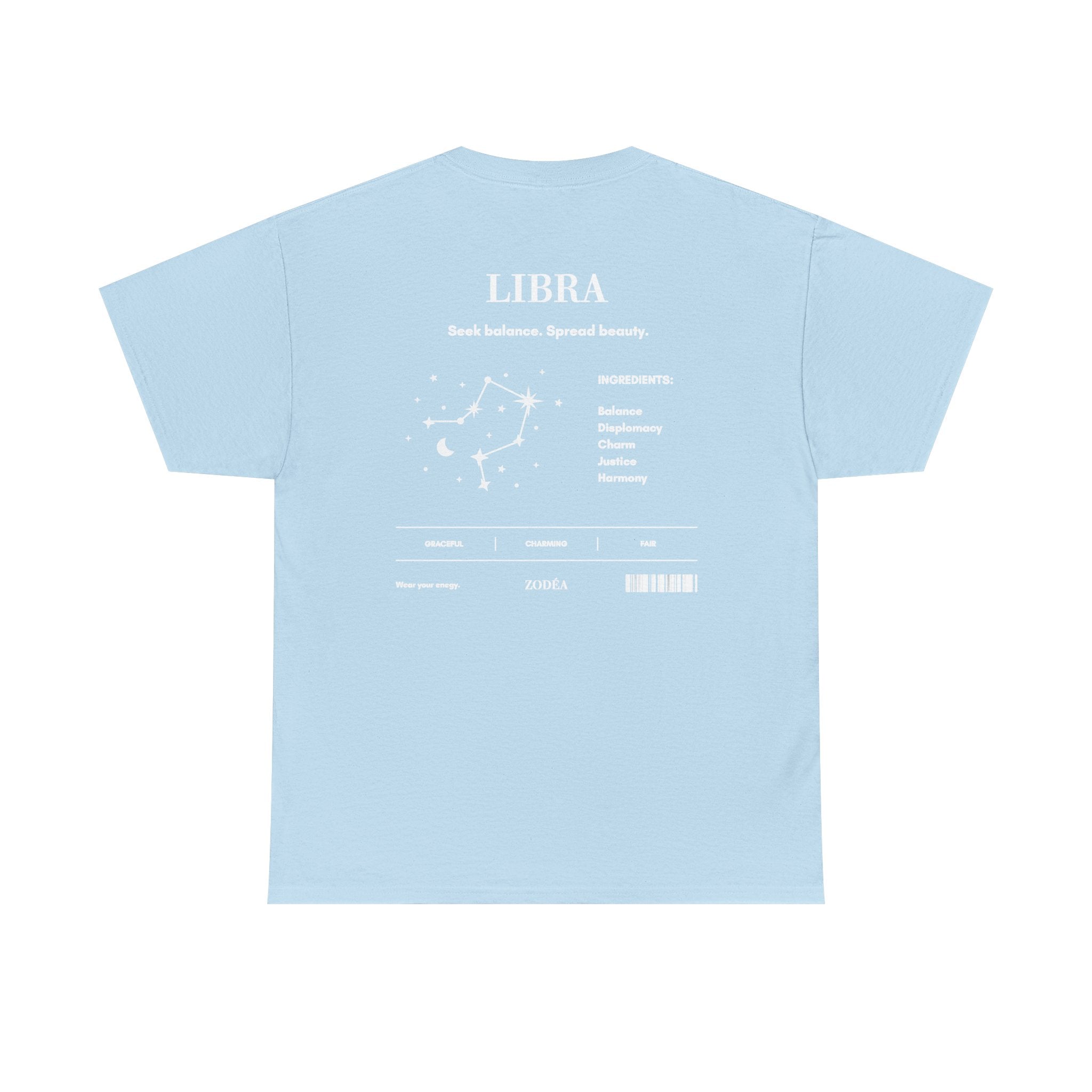 Camiseta del Zodiaco Constelación Libra