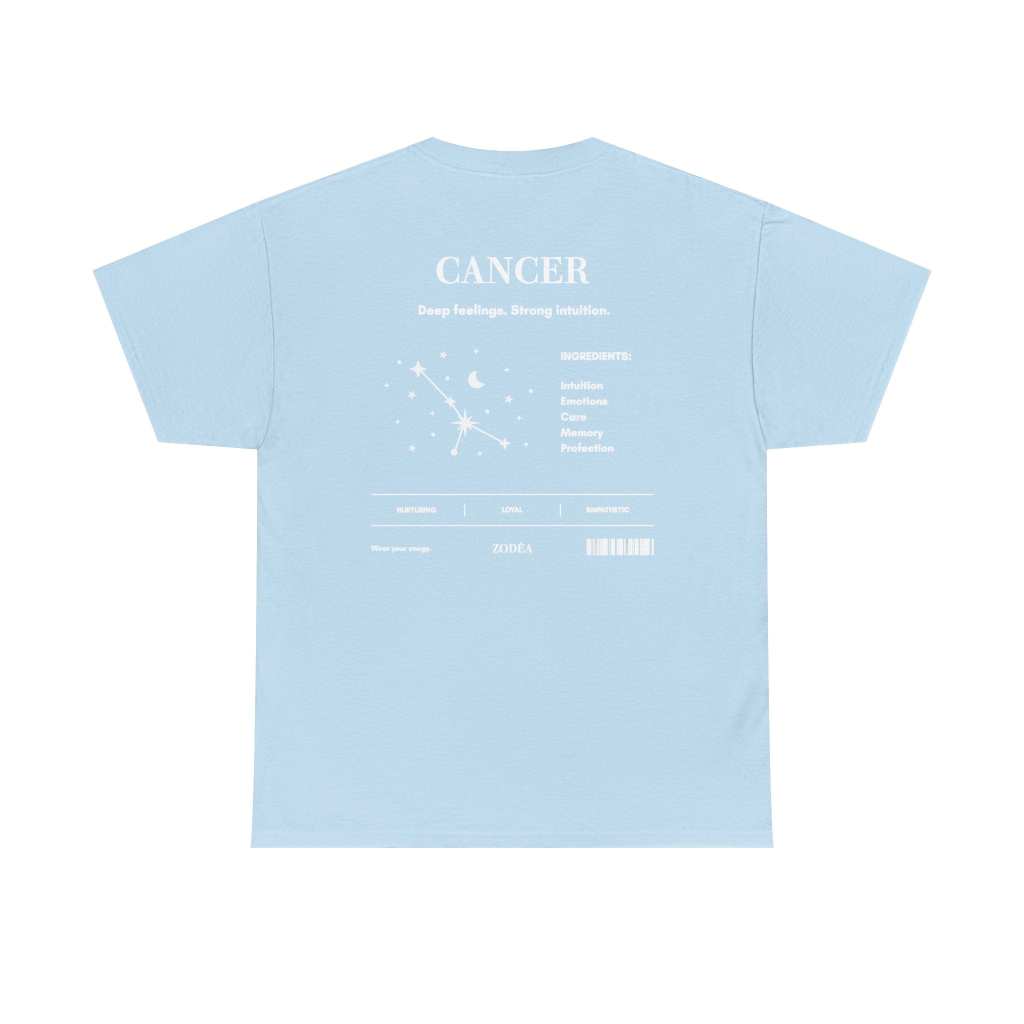 Camiseta del Zodíaco Constelación Cáncer