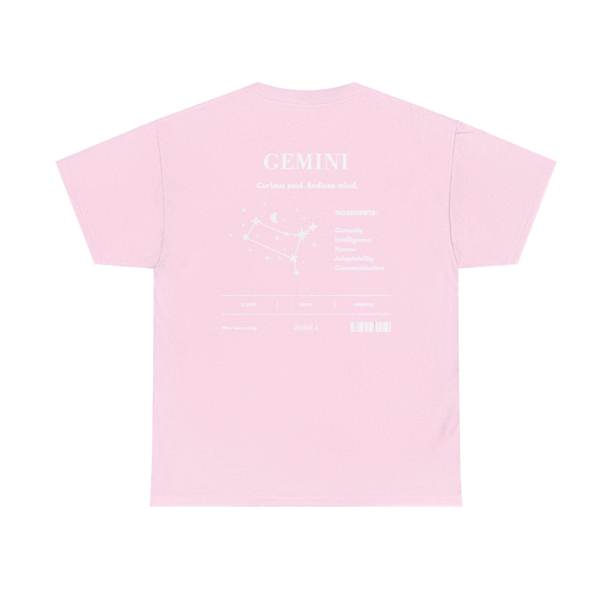 Camiseta con el Zodíaco de la Constelación de Géminis