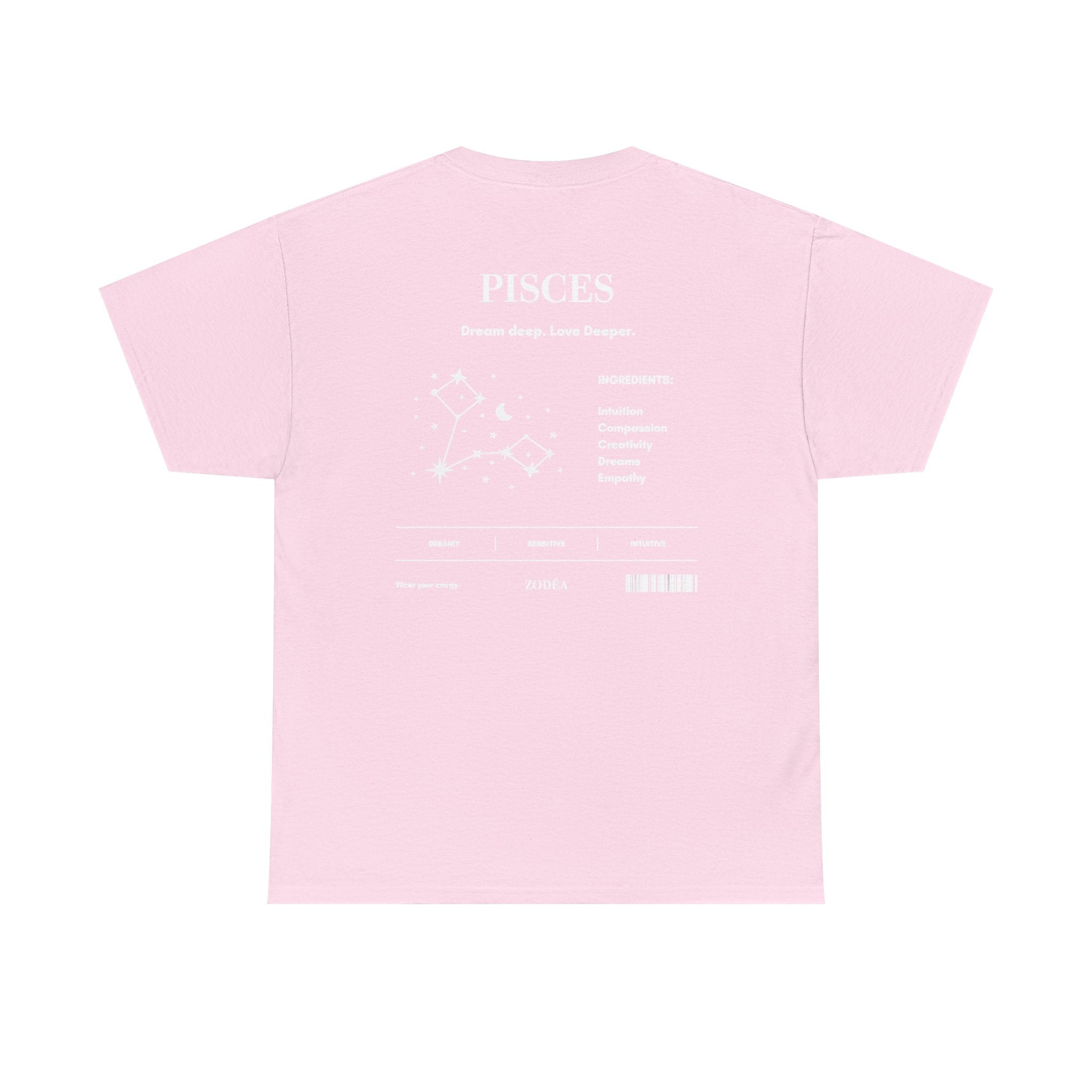 Camiseta del Zodiaco Constelación de Piscis
