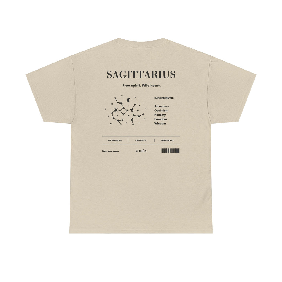 Sagittarius Constellation Zodiac Tee