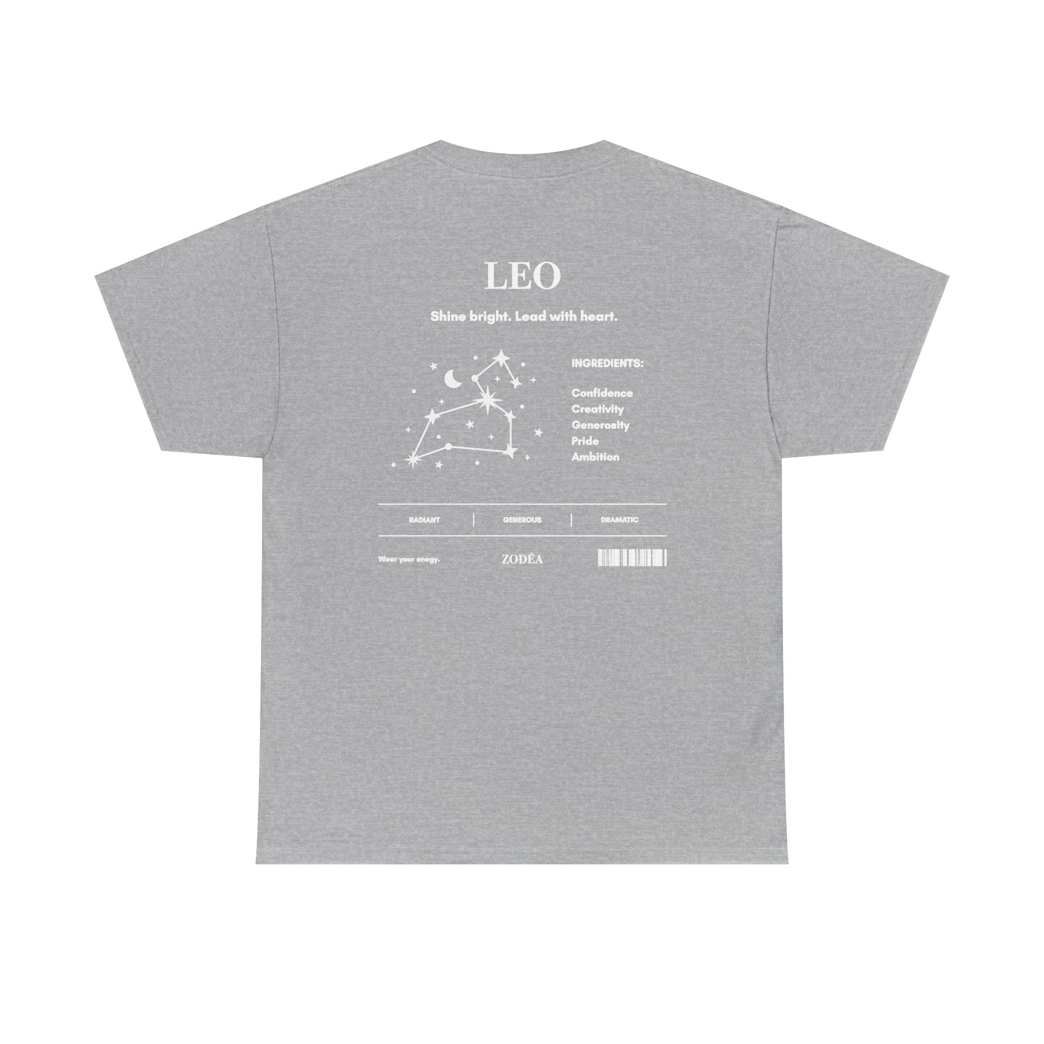 Camiseta del Zodíaco de la Constelación de Leo