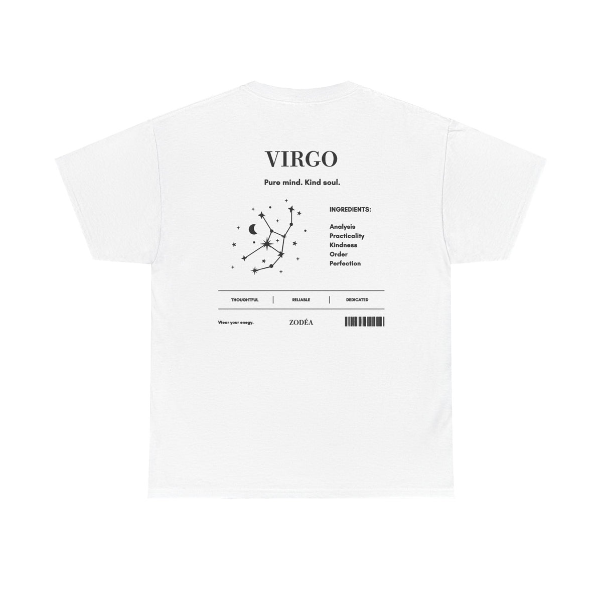 Virgo Constellation Zodiac Tee